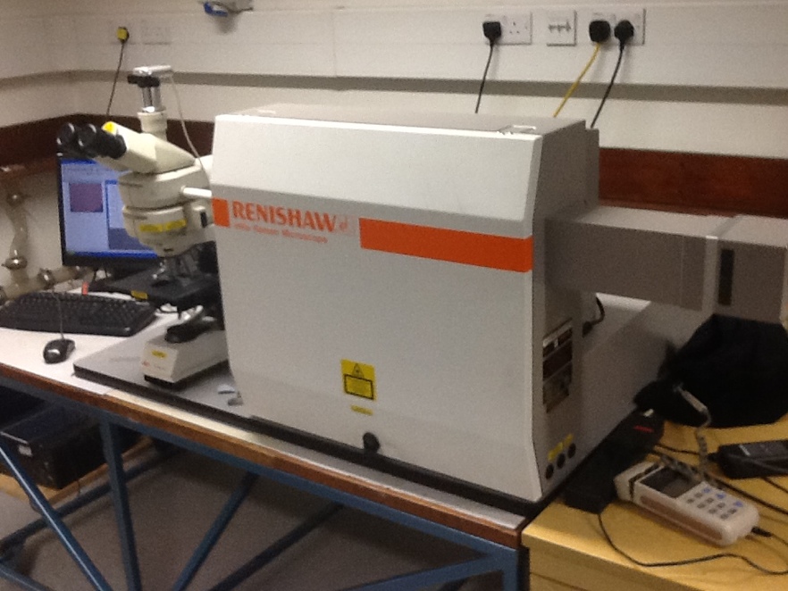 Renishaw InVia Raman microscope