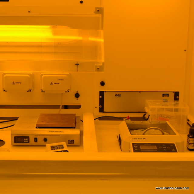 Electron Beam Resist Spin Coating & Baking