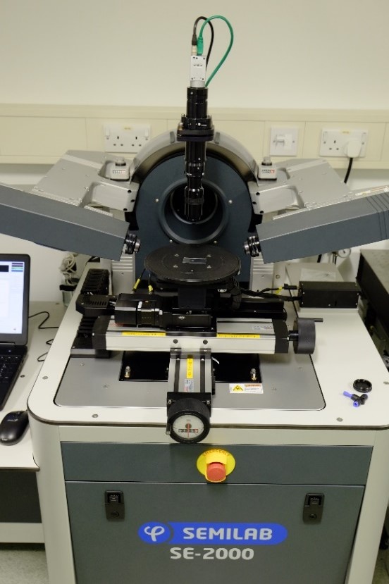 Spectroscopic Ellipsometer with Porosimetry Module and Liquid Cell/QCM Module