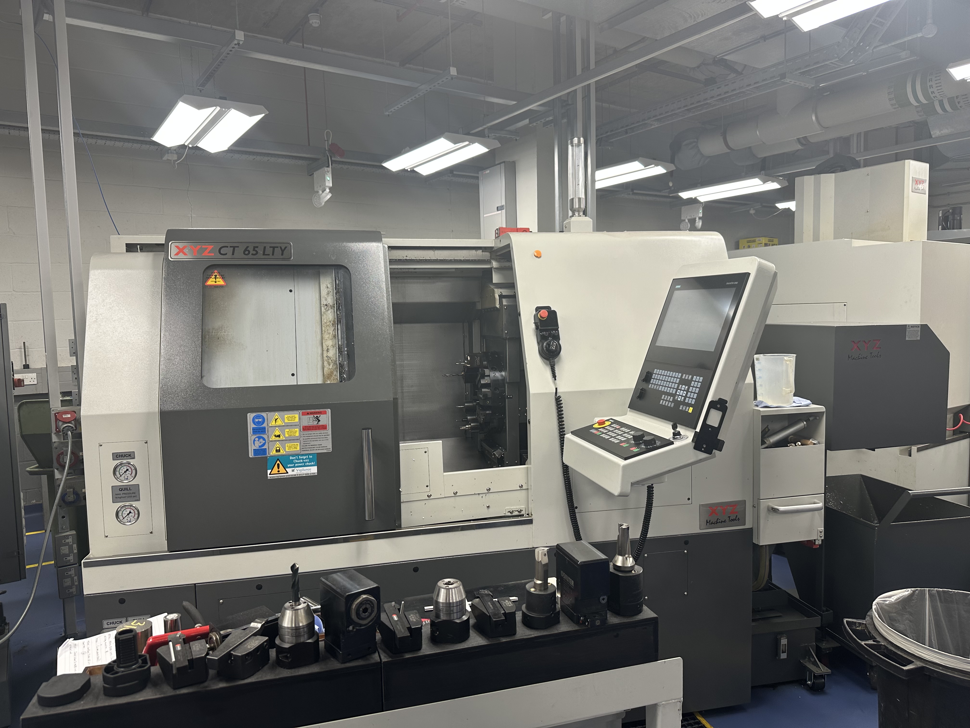 2025-SMX 4000 3 AXIS CNC BED MILLING MACHINE (WITH 4 AXIS DRO)