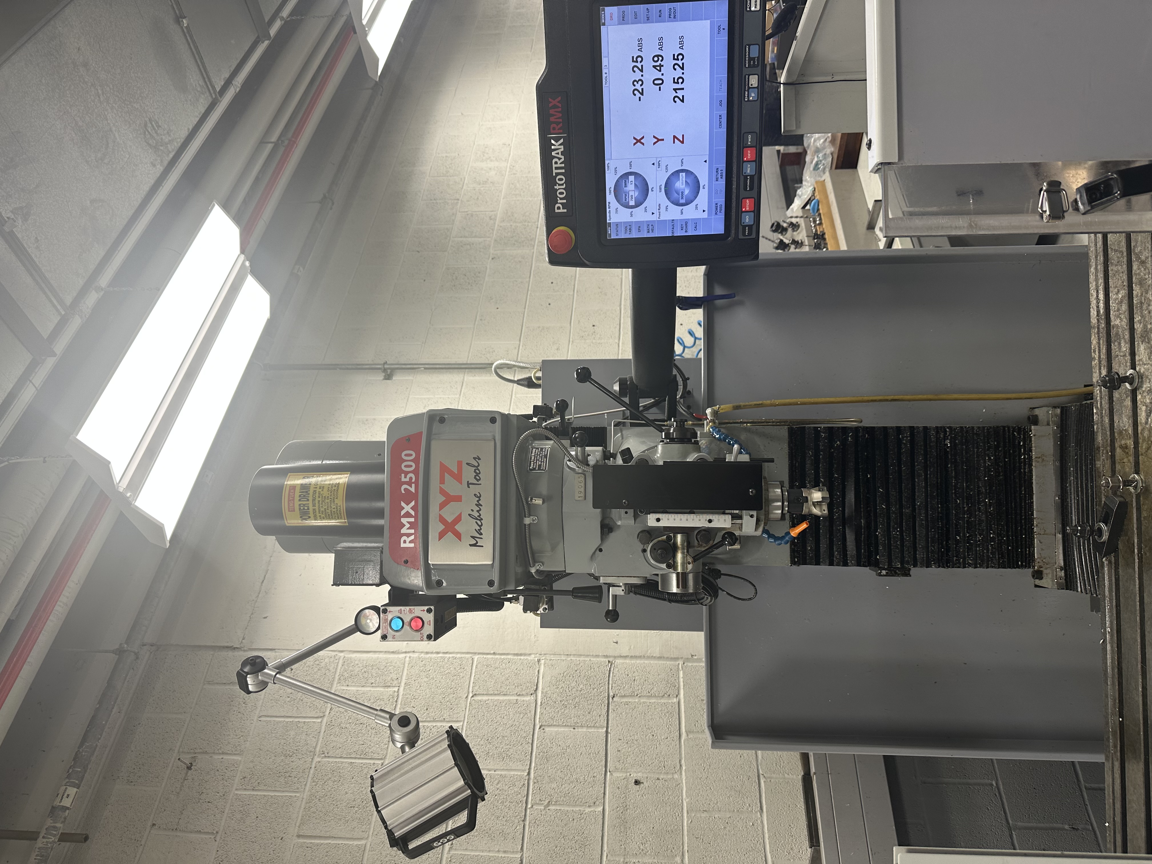 2025-RMX 2500 3-AXIS CNC BED MILLING MACHINE