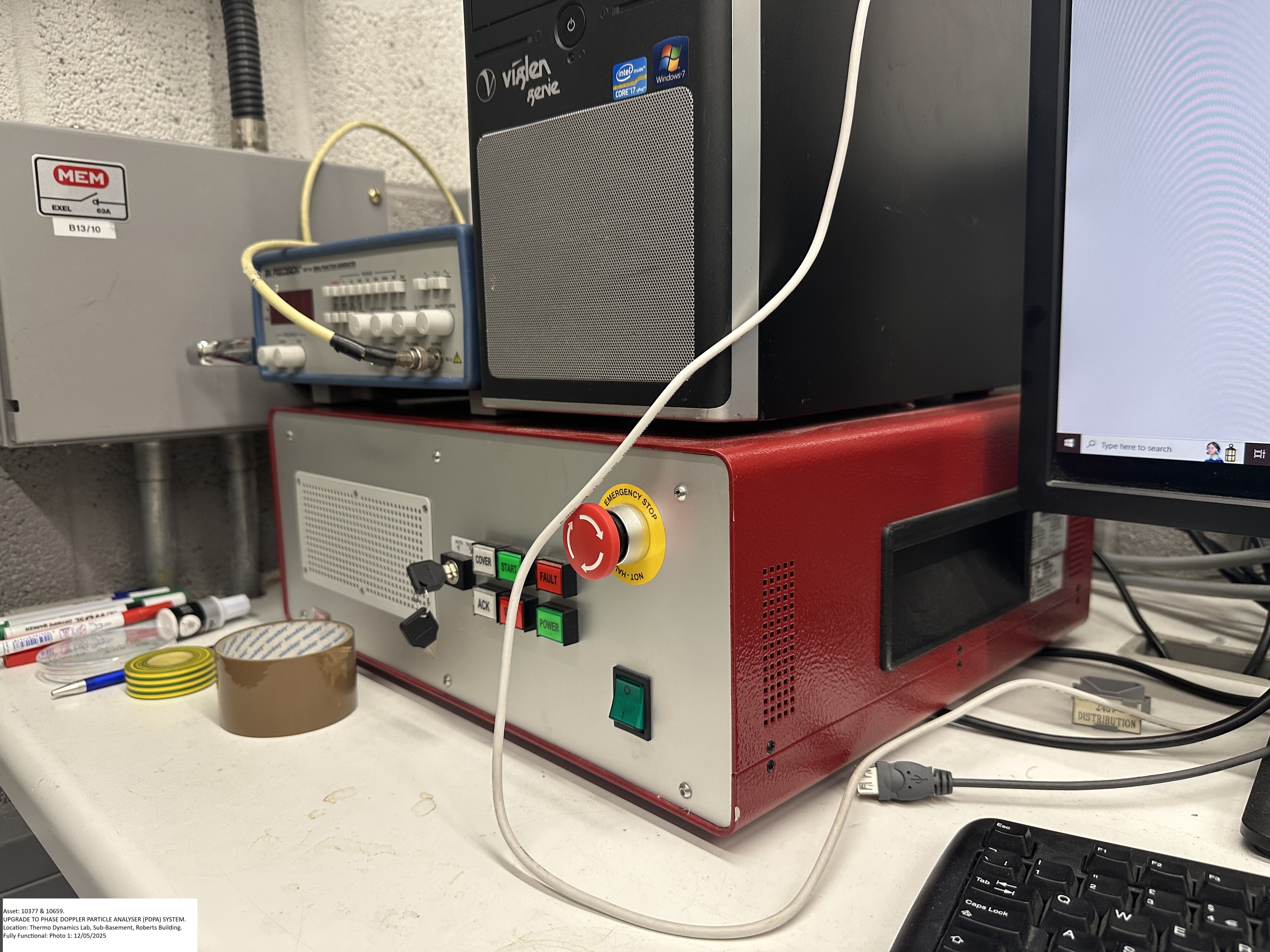 2025-UPGRADE TO PHASE DOPPLER PARTICLE ANALYSER (PDPA) SYSTEM