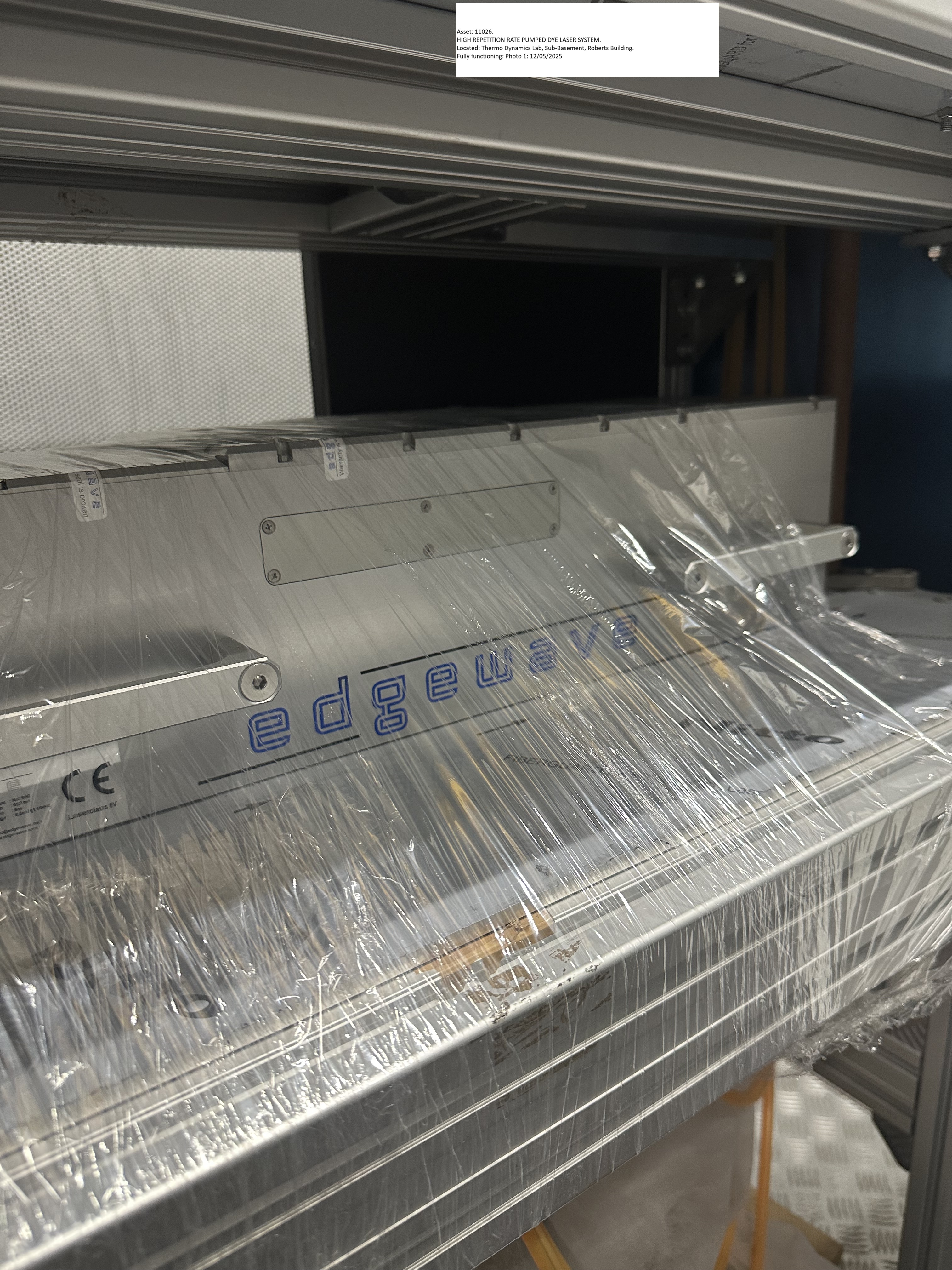 2025-HIGH REPETITION RATE PUMPED DYE LASER SYSTEM