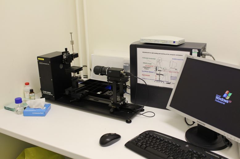 CAM 200 Goniometer